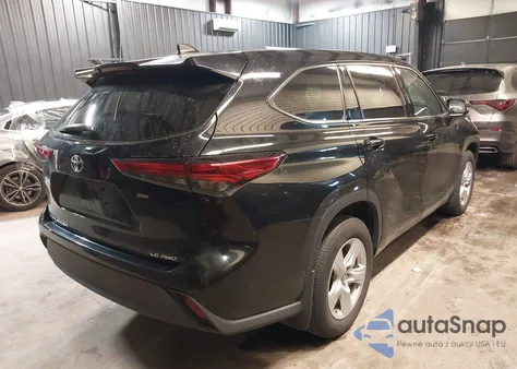 2022 Toyota Highlander Le from USA, damaged, VIN 5TDBZRBH8NS580592